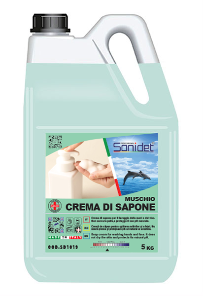 CREMA DI SAPONE MUSCHIO – 5 KG